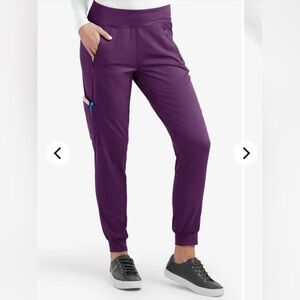 New women Healing Hands purple label Tara scrub pants size 3x five pocket